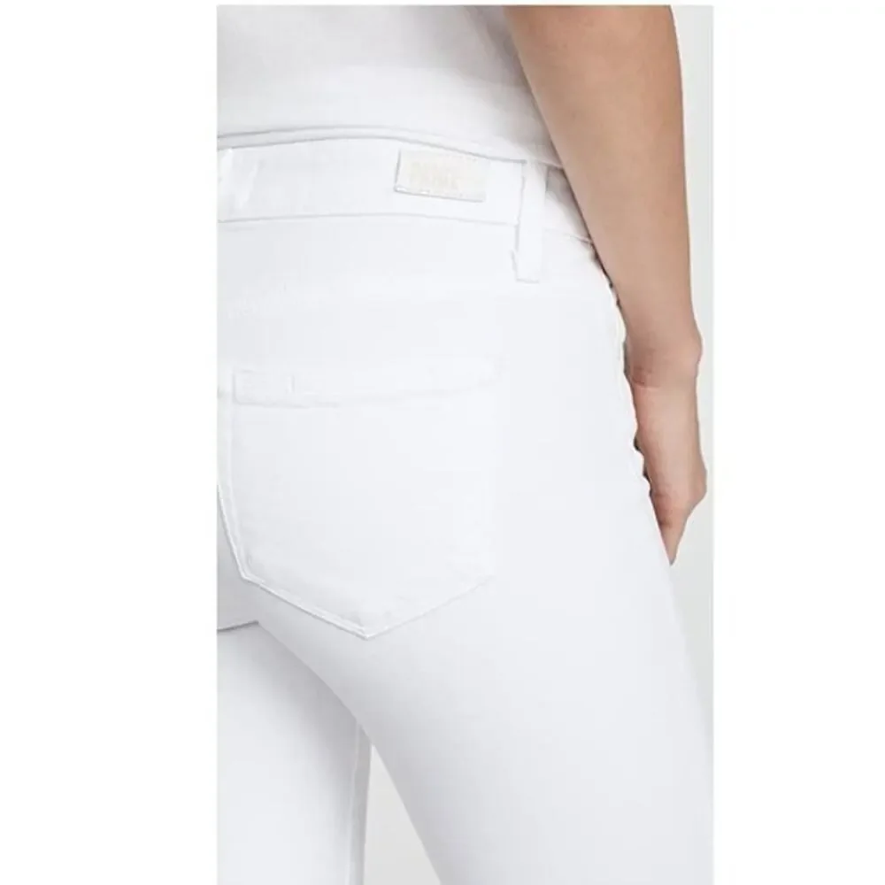 Paige‎ White Skyline Ankle Peg Stretch Skinny Jeans Size 26 NWT